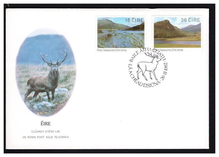 Collection 1982 Ireland Commemorative Stamps Post and Telegraph (P&T) First Day Cover (FDC). Collection of 8 covers.