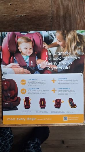 Joie Child Seat (4 stages - Group 0+/1/2/3)