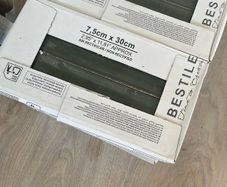 4 boxes of tile