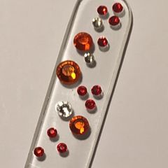 Czech Glass Nail File & SWAROVSKI Crystals