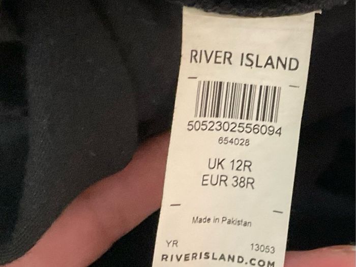 River Island 'Molly' Mid-Rise Skinny Jeans Black