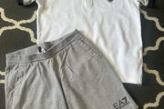 Boy Armani Top &amp; Shorts