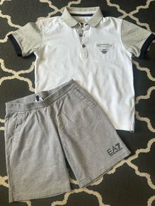 Boy Armani Top & Shorts
