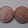 Great Britain. Elizabeth II. 2 Half Crowns (1964+1965) Image 2