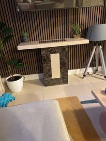 marble table