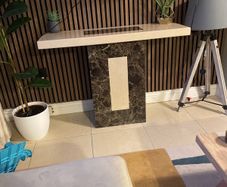 marble table
