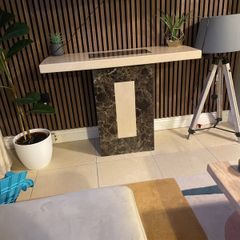 marble table