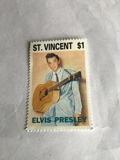Rare Postage stamp - Elvis Presley