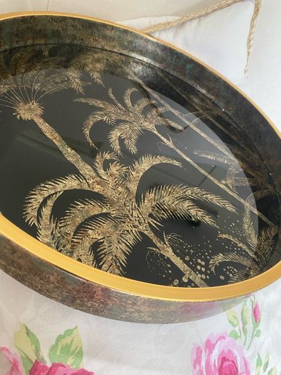 Stunning ShabbyChic /Boutique Style Tray with stunning details and design soft underlay  ..Beautiful as is or perfect for displaying items