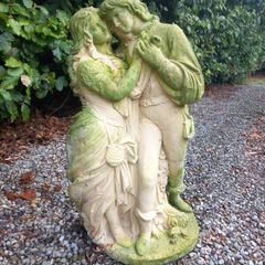 Vintage Lovers Romeo&Juliet Statue