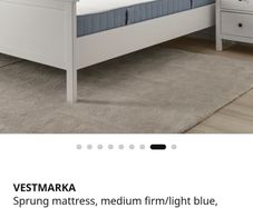 king mattress, Ikea vestmarka sprung