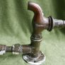 Vintage Brass Water Taps Image 7