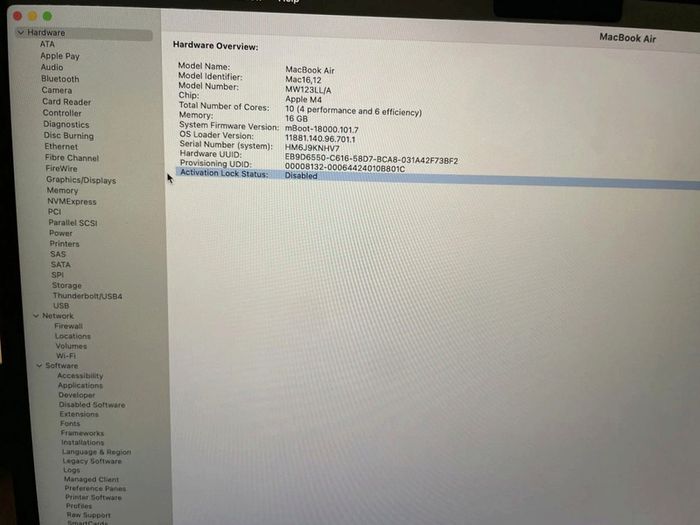 MacBook Air M4 13 2025
