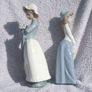 A pair of beautiful NAO (Lladro) hand-made porcelain figurines (1980s / 1990s). PRICE REDUCED Image 3