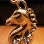 Ceramic Chrome Finish Horse Head ...  Ideal as Table Centre Piece/Mantle/Bed Side Locker .. Price Drop Image 3
