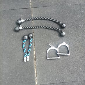 Tricep Ropes & D Handles