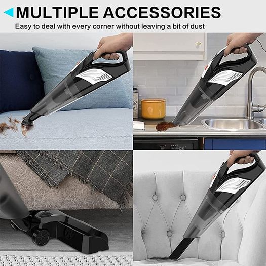 Vacuum Cleaner, Corded Upright Vacuum Cleaners, 18000pa Strong Suction hoover Vacuum Cleaner with Non-Woven Fillters, 4-in-1 Lightweight Stick & Handheld Vacuum, For Stairs/Hard Floor (FREE POSTAGE)