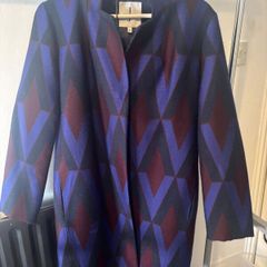 Blue fashion coat (Jasper Conran)