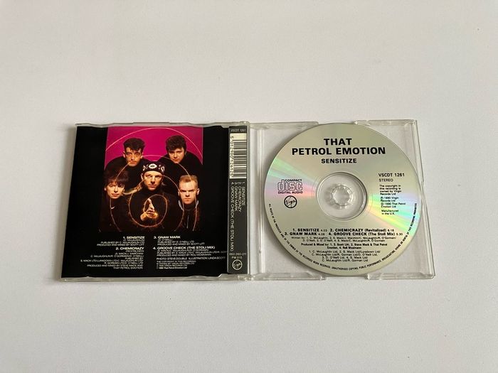 That Petrol Emotion Sensitize CD NM