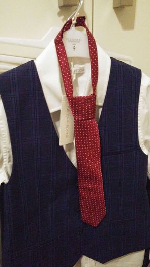 Communion boys 5-piece suit by Jasper Conran