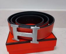 Hermes reversible leather belt