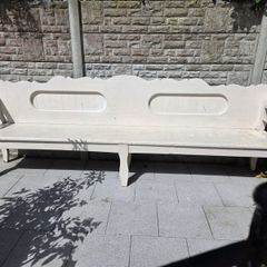 Large Pine Garden Bench