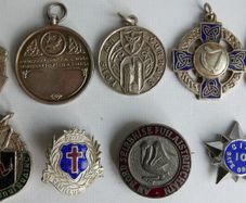 Vintage Medals (Sterling Silver and Silver Plated)