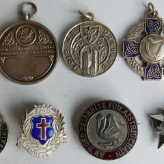 Vintage Medals (Sterling Silver and Silver Plated)