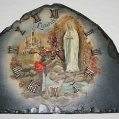 Lourdes Wall Clock