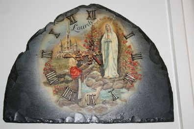 Lourdes Wall Clock