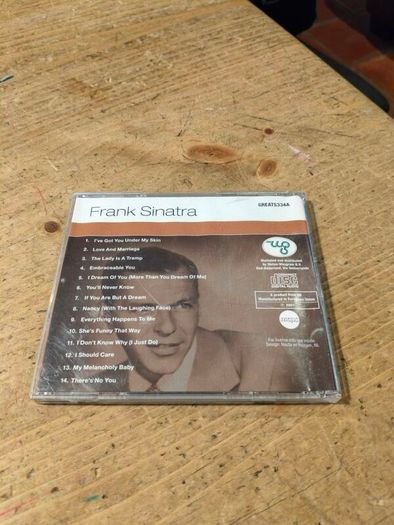 Frank Sinatra compilation CD titled "I've Got You Under My Skin  Greatest Hits