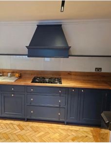 Kitchen  -  Solid wood inframe