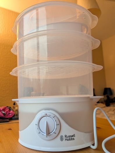 Russell Hobbs 3-Tier Food Steamer Model 21140 Spotless Condition