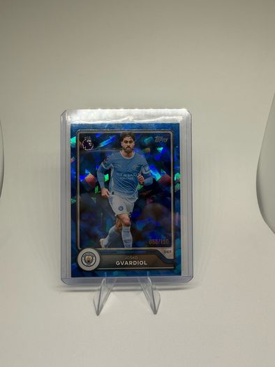 Football Trading Cards Topps Premier League 2026/27 Blue Parallel /150