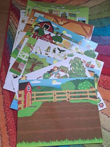 Melissa & Doug reusable stickers scenes