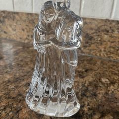 waterford crystal antique bride @ groom