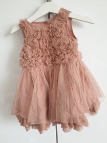 Next baby dress 9-12