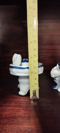 Vintage Porcelain afternoon tea figurines set