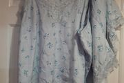 H&amp;M satin sheer pyjama set