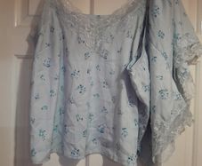 H&M satin sheer pyjama set