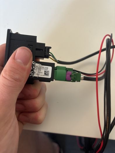 Volkswagen MIB2/APPconnect USB port