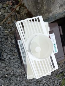 Condenser for vented dryer