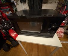PowerPoint Black Microwave
