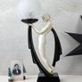 Antique style Light with Sphere Shade Dancer Art Deco Style Image 4