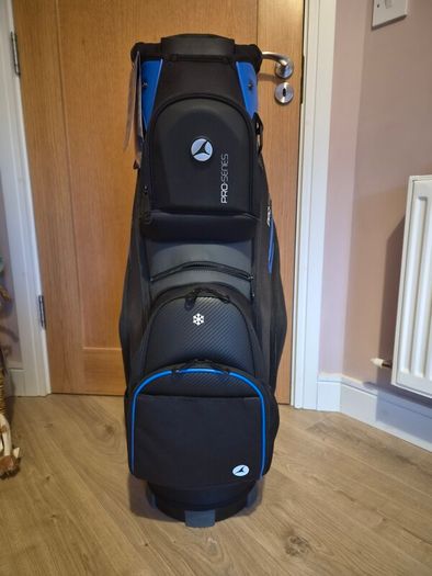 Motocaddy Pro Series Cart Bag Black - Blue