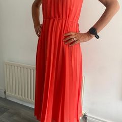 Perfect for a Spring wedding! Mango Midi halterneck dress