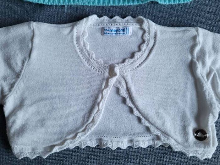 Baby girl's bolero cardigans - size 12-18 months