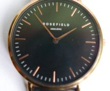 Rosefield Women's Watch The Tribeca: Rose Gold 33mm Round Case, Japan