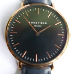 Rosefield Women's Watch The Tribeca: Rose Gold 33mm Round Case, Japan
