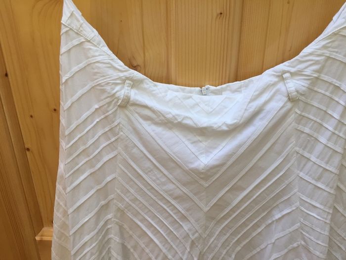 White skirt